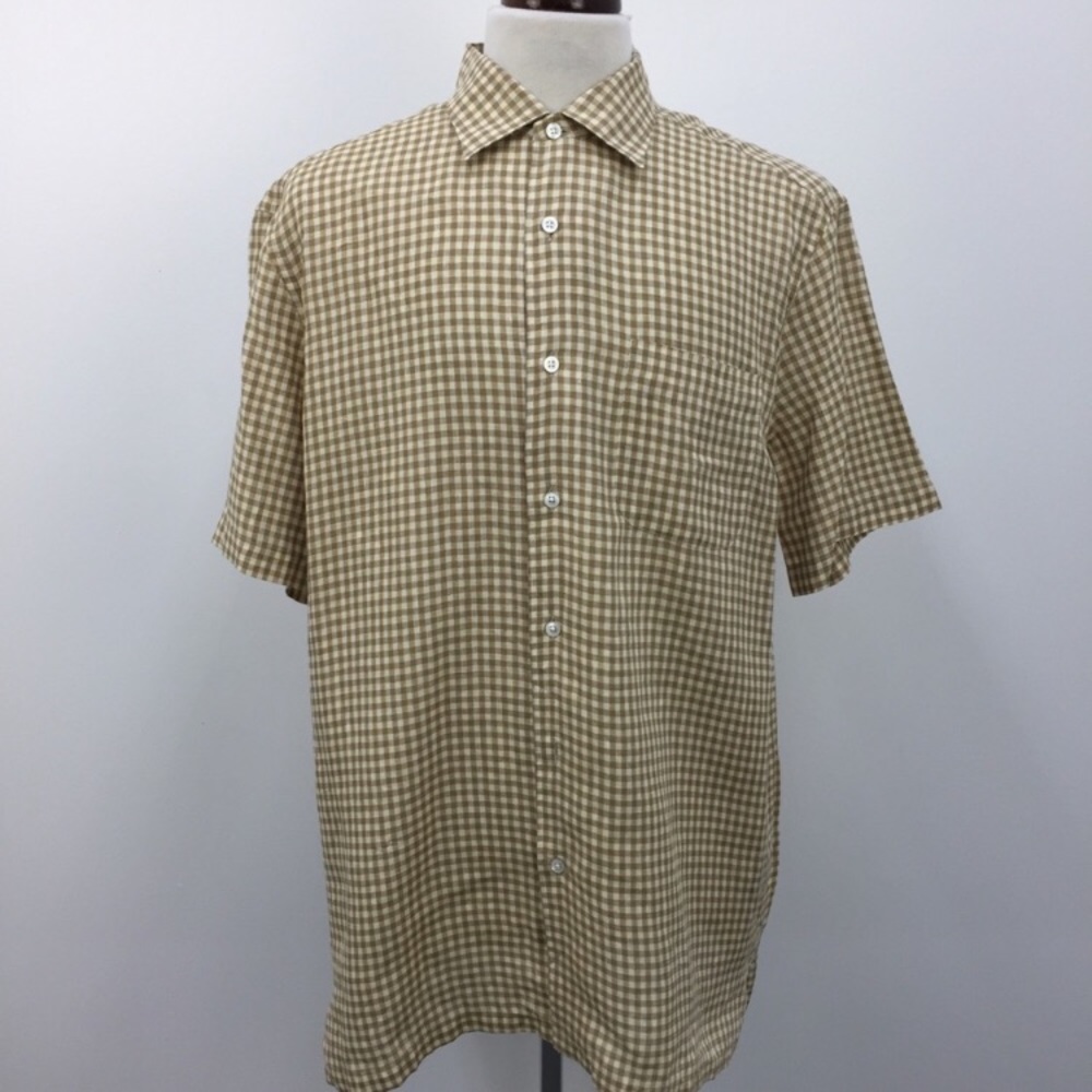 Ralph Lauren Purple Label Linen SS Shirt